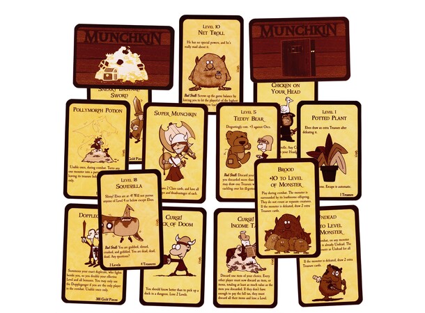 Munchkin Startpaket Kortspel